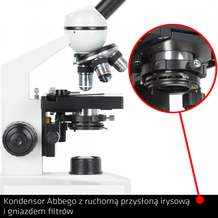 Microscop Delta Optical Biostage II (mărire de la 40x la 1000x, iluminare LED) [4]