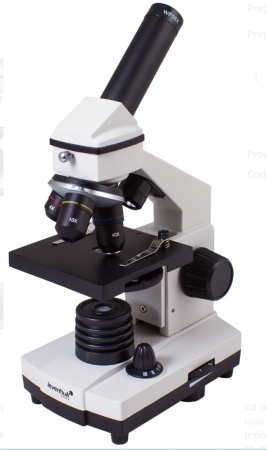 Microscop școlar Levenhuk Rainbow 2L, mărire 40-400x [1]