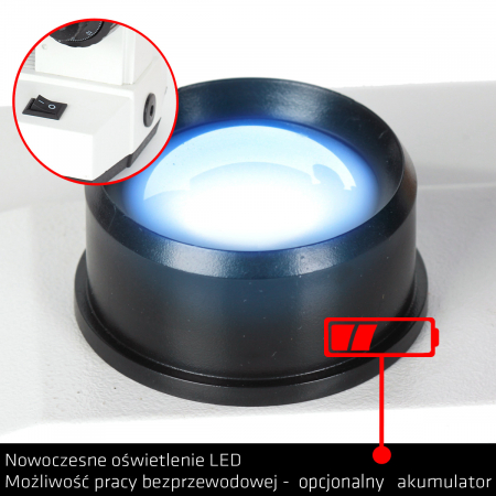 Microscop Delta Optical Biostage II (mărire de la 40x la 1000x, iluminare LED) [7]