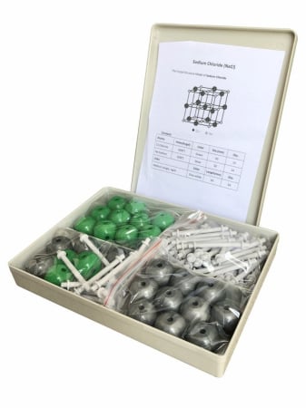 Structuri moleculare - Model NaCl (structura de cristal)