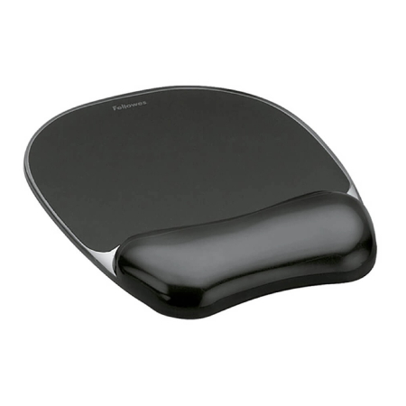 Mouse pad cu suport egonomic pentru incheieturi FELLOWES Gel Crystal [1]