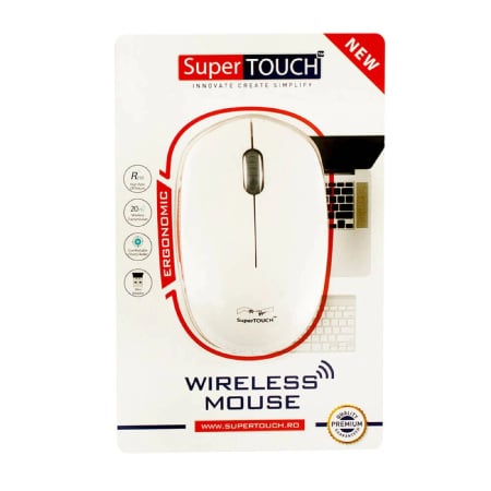 Periferice PC - Mouse wireless SUPER TOUCH