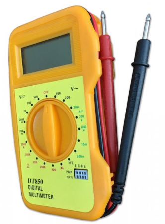 Electricitate si magnetism - Multimetru digital