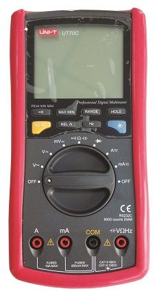 Electricitate si magnetism - Multimetru digital RS 232