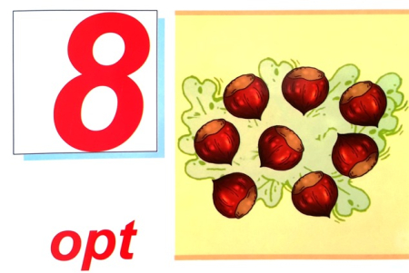 Numerele - set 10 planse [8]