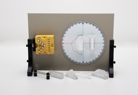 Materiale Didactice Gimnaziu si Liceu - Optica geometrica Scut Kolbe cu baza si accesorii