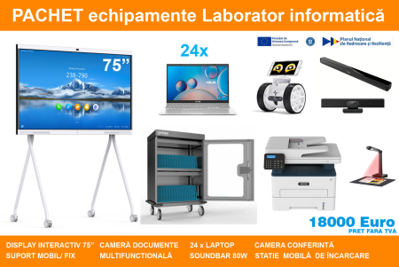 Pachete Echipamente Sala Clasa - Pachet echipamente pentru Laboratorul de Informatică