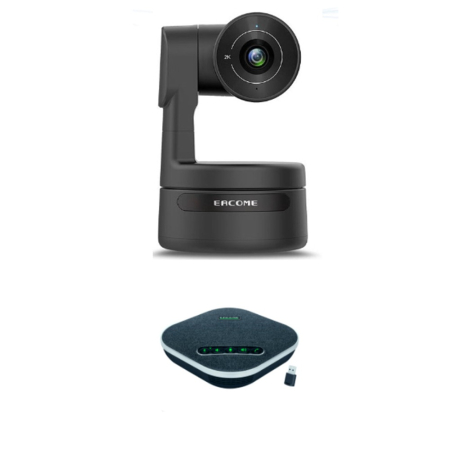 Camere Videoconferinta - Pachet videoconferinta cu Camera PTZ Eacome VC52, microfon incorporat si SV15B Speakerphone, eligibil cu PNRAS/PNRR