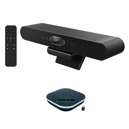 Oferta PNRR/PNRAS - Pachet videoconferinta cu Webcam All-in-one ,EVOVIEW TRACK 4K,autotracking si SV15B Speakerphone, eligibil cu PNRAS/PNRR