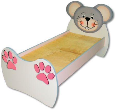 Mobilier Invatamant - Pat \\\"Mouse\\\" pentru copii (1432х636х823mm)