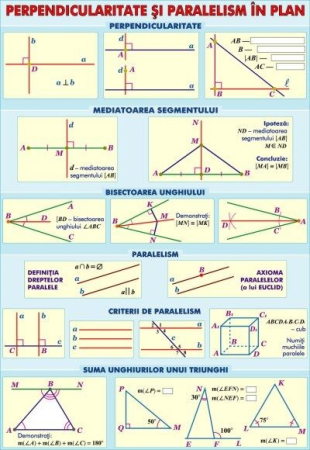 Matematica - Perpendicularitate şi paralelism/Puteri şi radicali (duo)