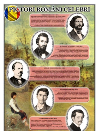 Personalitati marcante ale stiintei si culturii romanesti - Pictori romani celebri 1