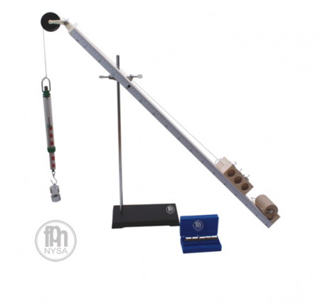 Materiale Didactice Gimnaziu si Liceu - Plan înclinat pentru experimente de frecare - set