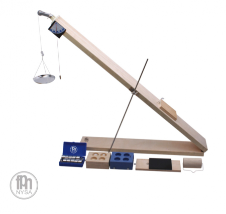 Materiale Didactice Gimnaziu si Liceu - Plan înclinat pentru experimente de frecare - set