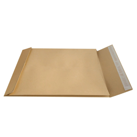 Plic B4 kraft siliconic cu burduf 5 cm [1]