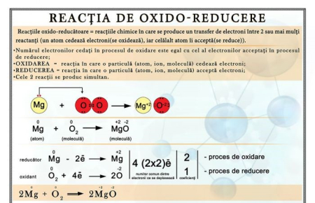 Planse murale - Reactia de oxido-reducere