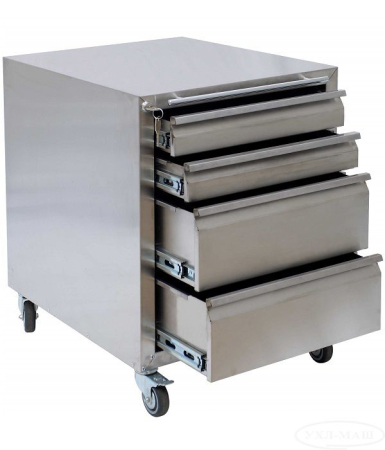 Mobilier Laboratoare - Rollbox mobil din inox