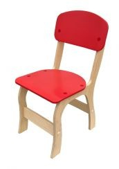 Scaune Gradinita - Scaun Fantezie (Rosu 516 mm)