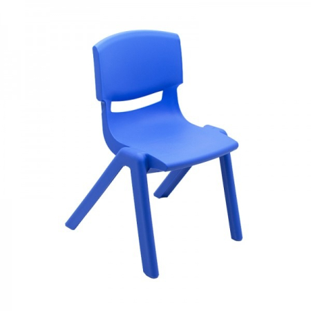 Mobilier Invatamant - Scaun Gradinita Plastic Albastru