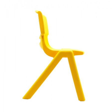 Mobilier Invatamant - Scaun Gradinita Plastic Galben