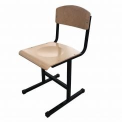 Mobilier Invatamant - Scaun scolar individual (teava patrata)