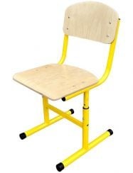 Mobilier Invatamant - Scaun scolar model 32182 cu inaltime reglabila ( placaj lacuit