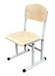 Mobilier Invatamant - Scaun scolar model 90109 cu inaltime reglabila ( placaj lacuit
