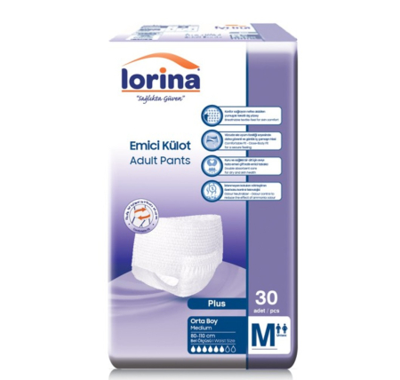 Scutece adulti tip chilot - Scutece adulti tip chilot marimea M (30 de bucati in pachet)