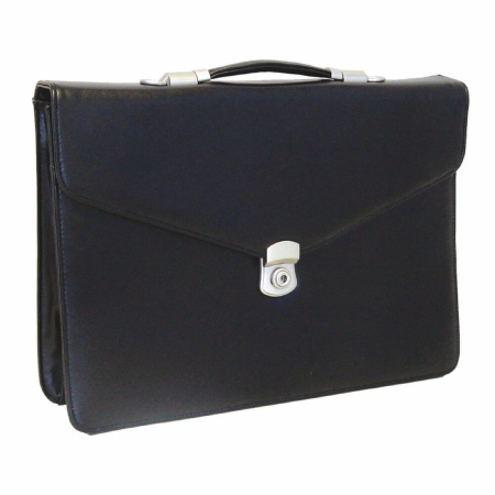 Laptopuri si Accesorii - Servieta imitatie piele, 2 compartimente, MONOLITH 2360
