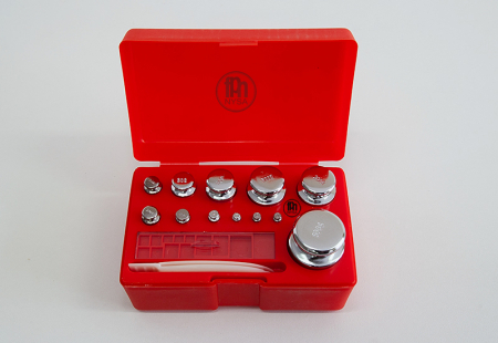 Mecanica - Set de 12 greutăți într-o cutie - greutăți 1g-500g (1g-1110g)