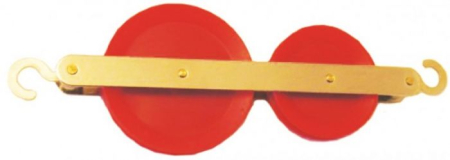 Mecanisme simple - Set de 2 scripeti in serie (culoare rosie)