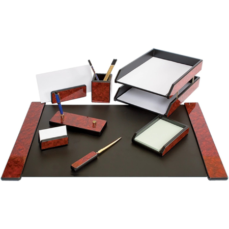 Birotica si Papetarie - Set de birou lux din lemn FORPUS