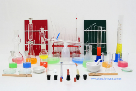Materiale Didactice - Set de sticlă de laborator - versiune extinsă