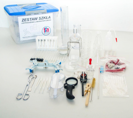 Materiale Didactice - Set de sticlărie și echipamente de laborator