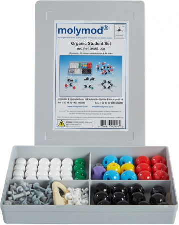 Structuri moleculare - Set de student la biochimie cu model molecular (50 de piese de atom )