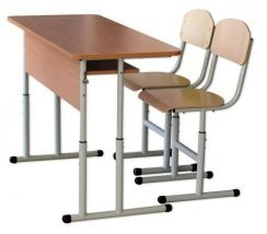Set Banca si Scaune Elevi - Set dublu banca si scaune