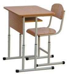 Set Banca si Scaune Elevi - Set mobilier scolar individual cu inaltime reglabila