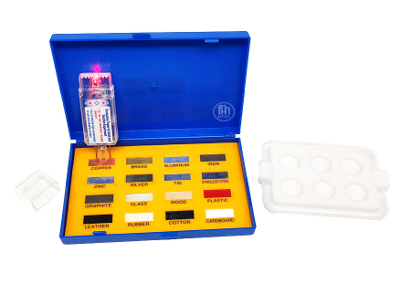 Materiale Didactice Gimnaziu si Liceu - Set pentru testarea conductorilor și izolatorilor cu un detector