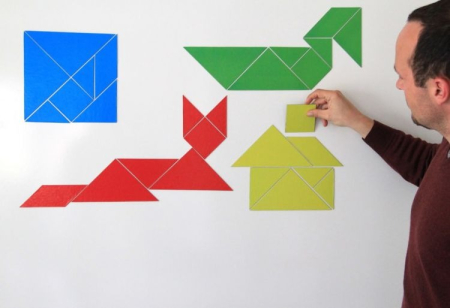 Set Tangram magnetic (28 piese) [1]