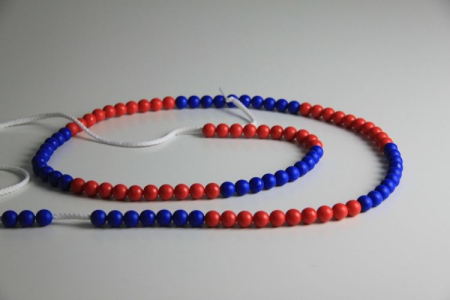 Materiale Didactice - Sirag cu 100 de margele