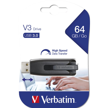 Accesorii Laptopuri - Stick USB 64 GB VERBATIM Store'n' Go 3.0