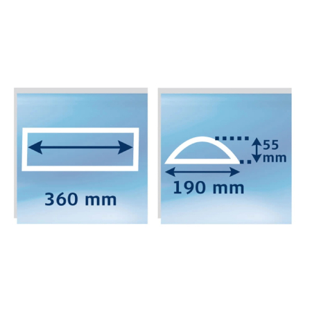Suport ergonomic spuma pentru spate DESQ 1332 [3]