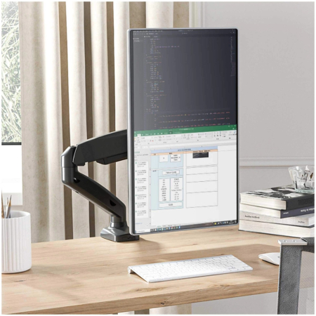 Suport pentru 1 monitor 13-27 '', de birou, brat reglabil, BRATECK LDT13-C012U [6]