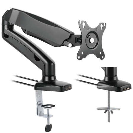 Suport pentru 1 monitor 13-27 '', de birou, brat reglabil, BRATECK LDT13-C012U [7]