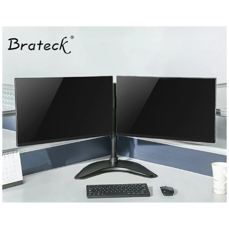 Suport pentru 2 monitoare 13-27 '', de birou, brate reglabile, BRATECK LDT07-T024 [5]
