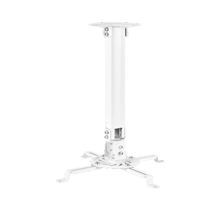 Suporti si Accesorii Videoproiectoare - Suport universal videoproiector Blackmount VP-18S, max.13.5kg, Alb, reglabil 38-58 cm