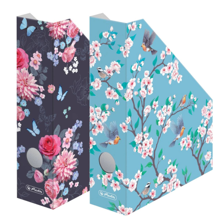 Organizare si arhivare - Suport vertical din carton pentru cataloage HERLITZ Ladylike