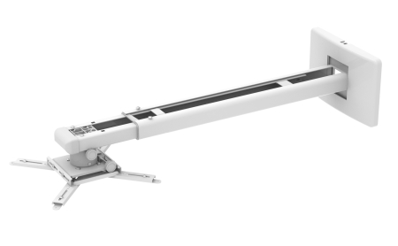 Suport videoproiector de perete Blackmount CT-PRB-11L, distanta perete-proiector 1100-1500mm, max.10kg, alb [3]