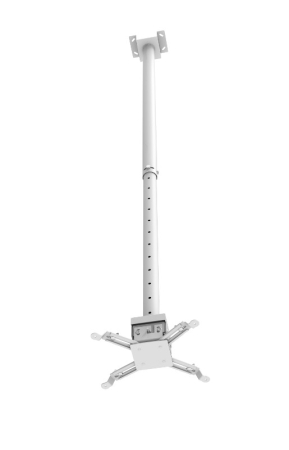 Suporti si Accesorii Videoproiectoare - Suport videoproiector de tavan Blackmount CT-PRB-2L, dist. proiector-tavan: 111cm-198cm,10 kg, alb