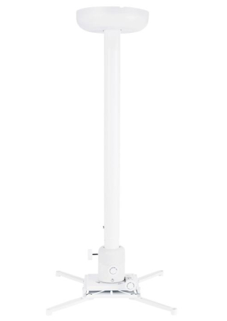Suporti si Accesorii Videoproiectoare - Suport videoproiector de tavan Multibrackets 1787, reglabil 90-160cm, reglaj fin, alb
